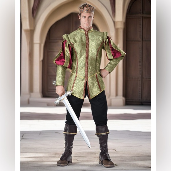 👑 Renaissance Prince Men’s Costume Size X-Large 👑 - Picture 5 of 16
